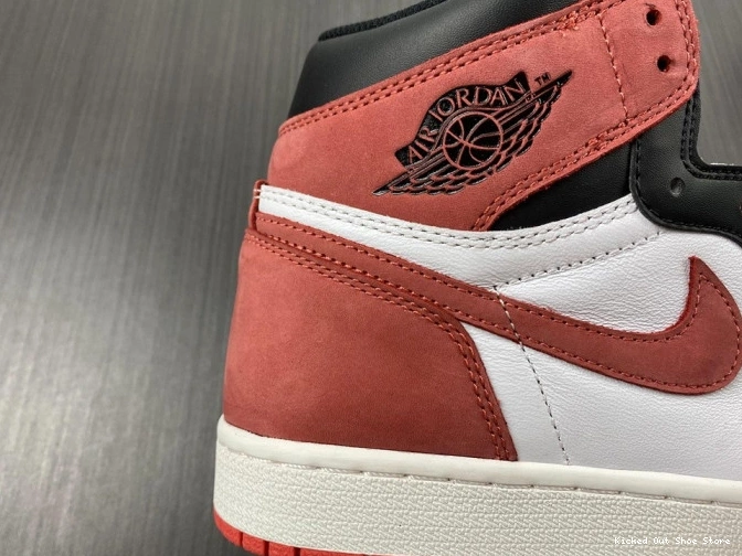 Kicked Out Shoe Store Retro 'Track OG Air 1 Red' Jordan High 555088-112 0627